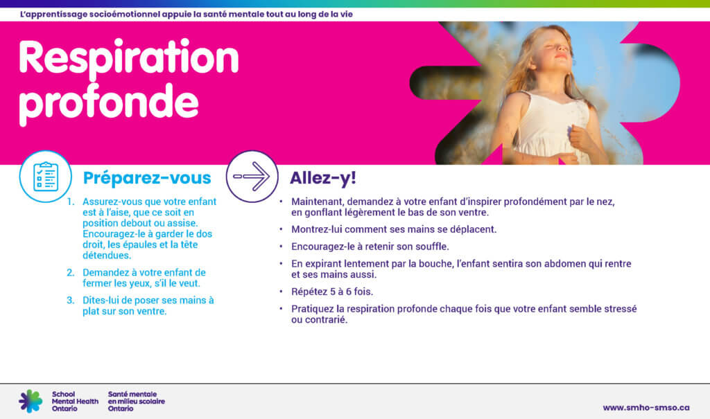 Instructions pour "Respiration profonde"