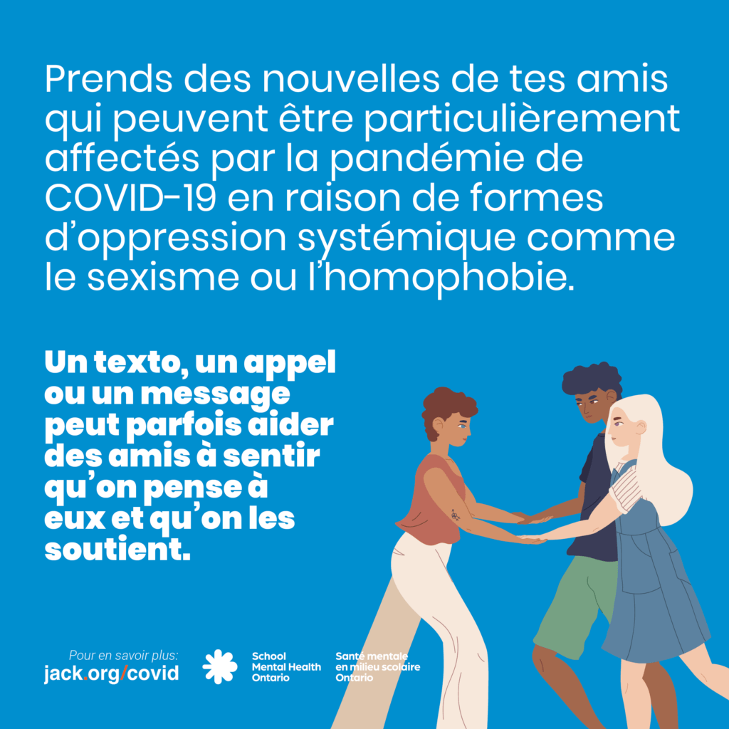Texte et bande dessinée de trois personnes se tenant la main. Une description complète suit.
