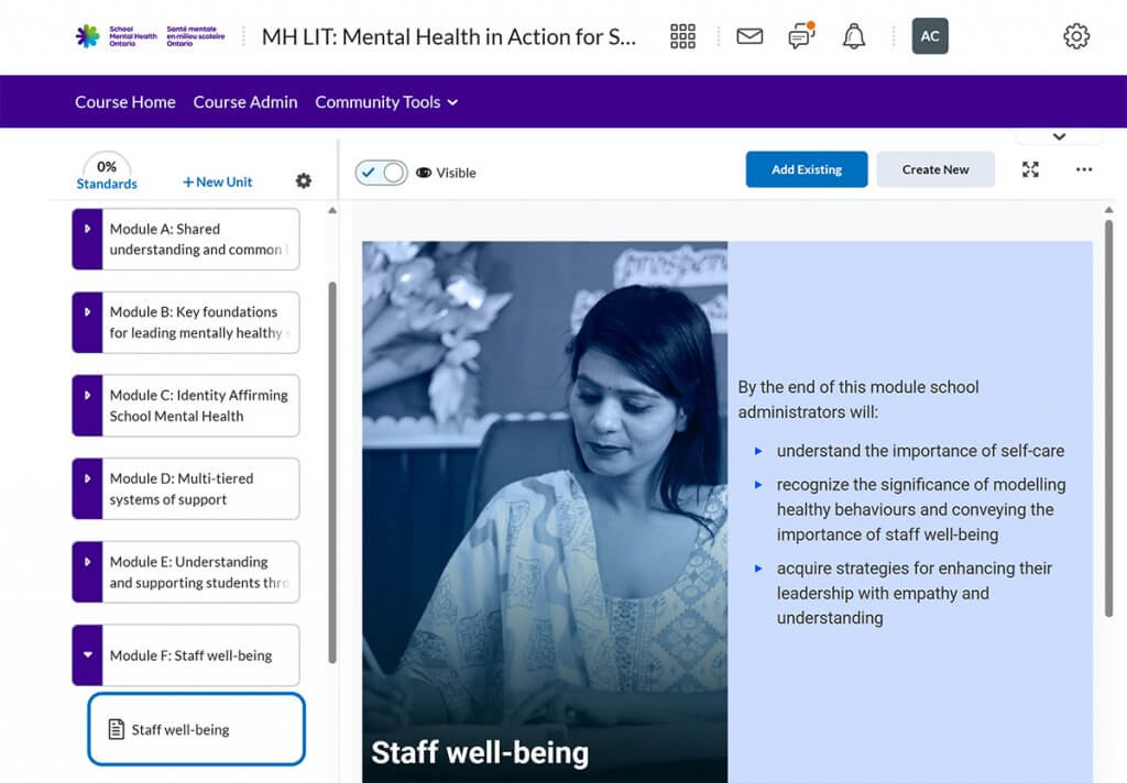 MH LIT - Mental Health in Action for School Leaders