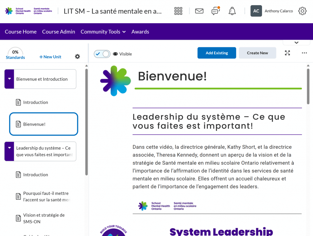 MH Lit leaders du système