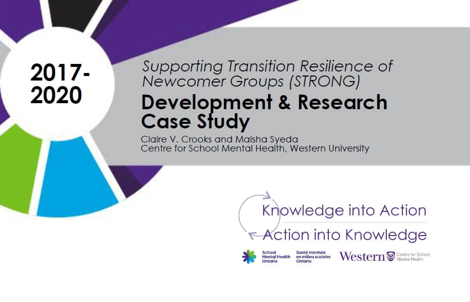 Supporting Transition Resilience of Newcomer Groups (STRONG)