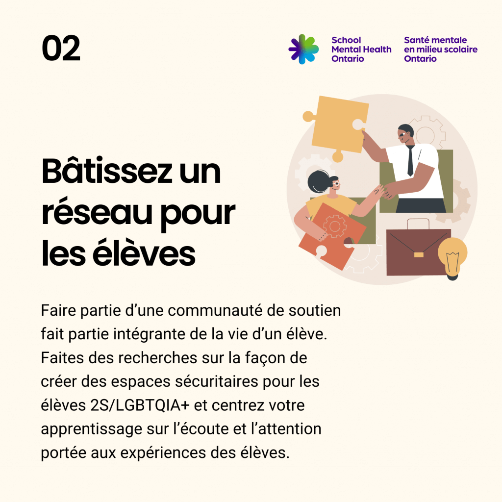 02 Bâtissez un réseau pour les élèves , une description complète suit.