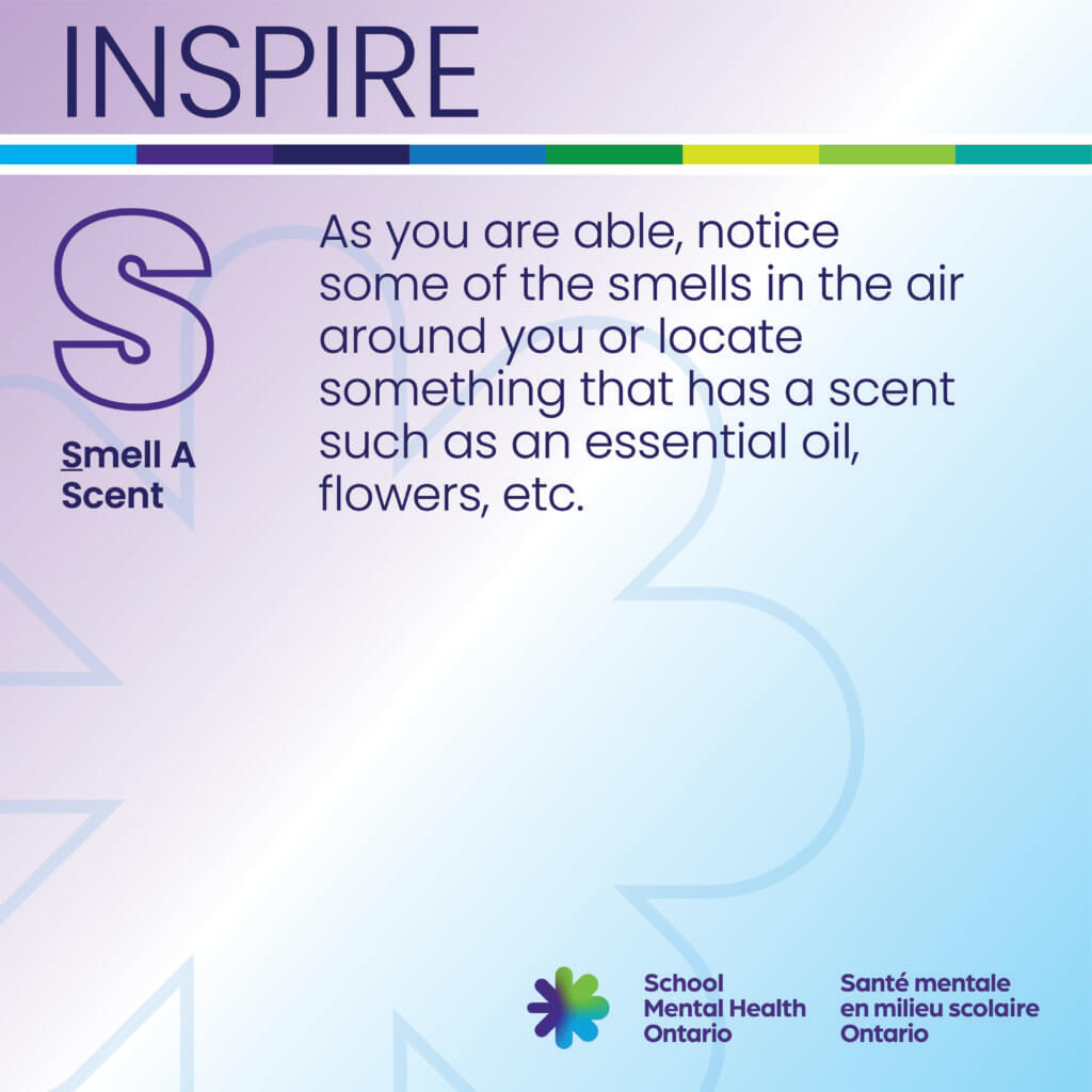Smell a scent text, a full description follows.