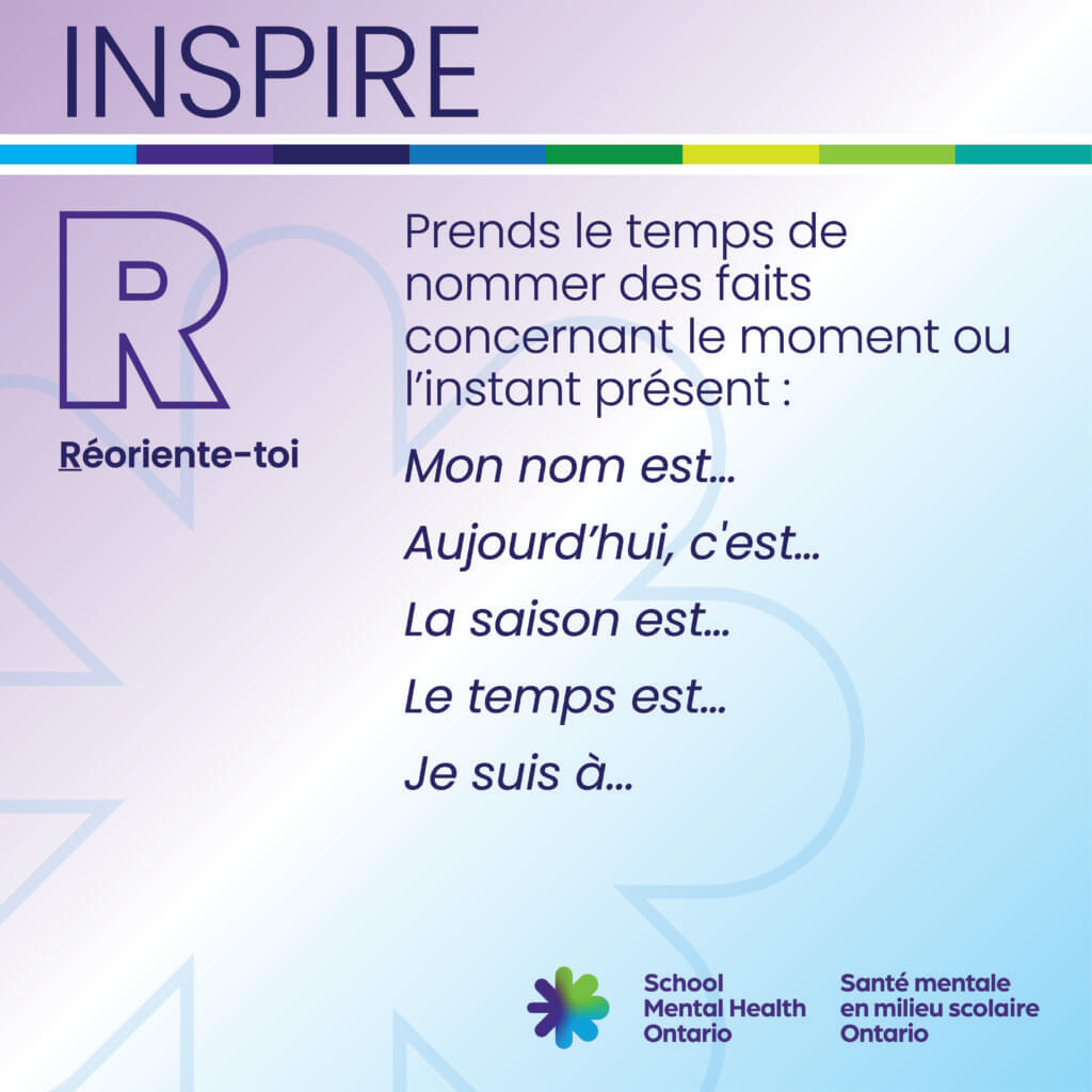 Texte R – Réoriente-toi. Une description complète est fournie ci-après.