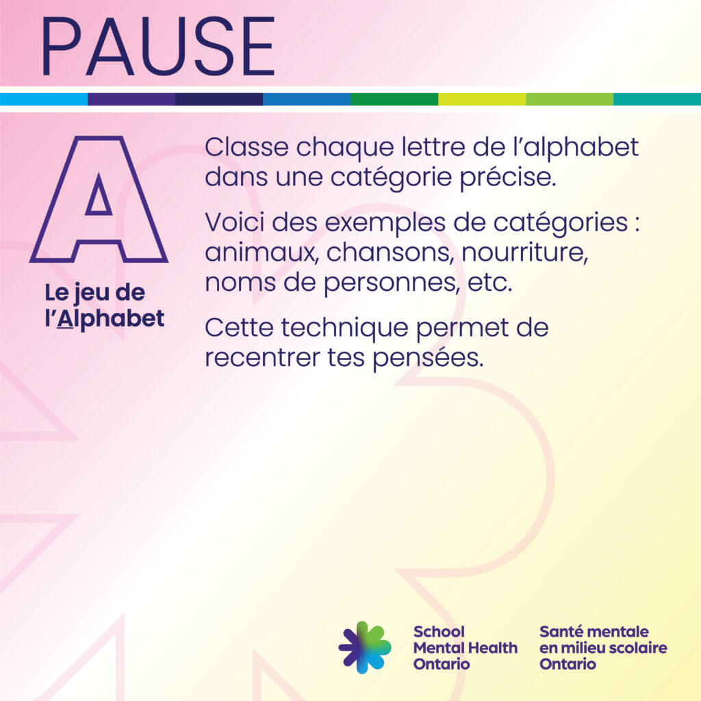 Texte A - Le jeu de l’Alphabet . Une description complète est fournie ci-après.