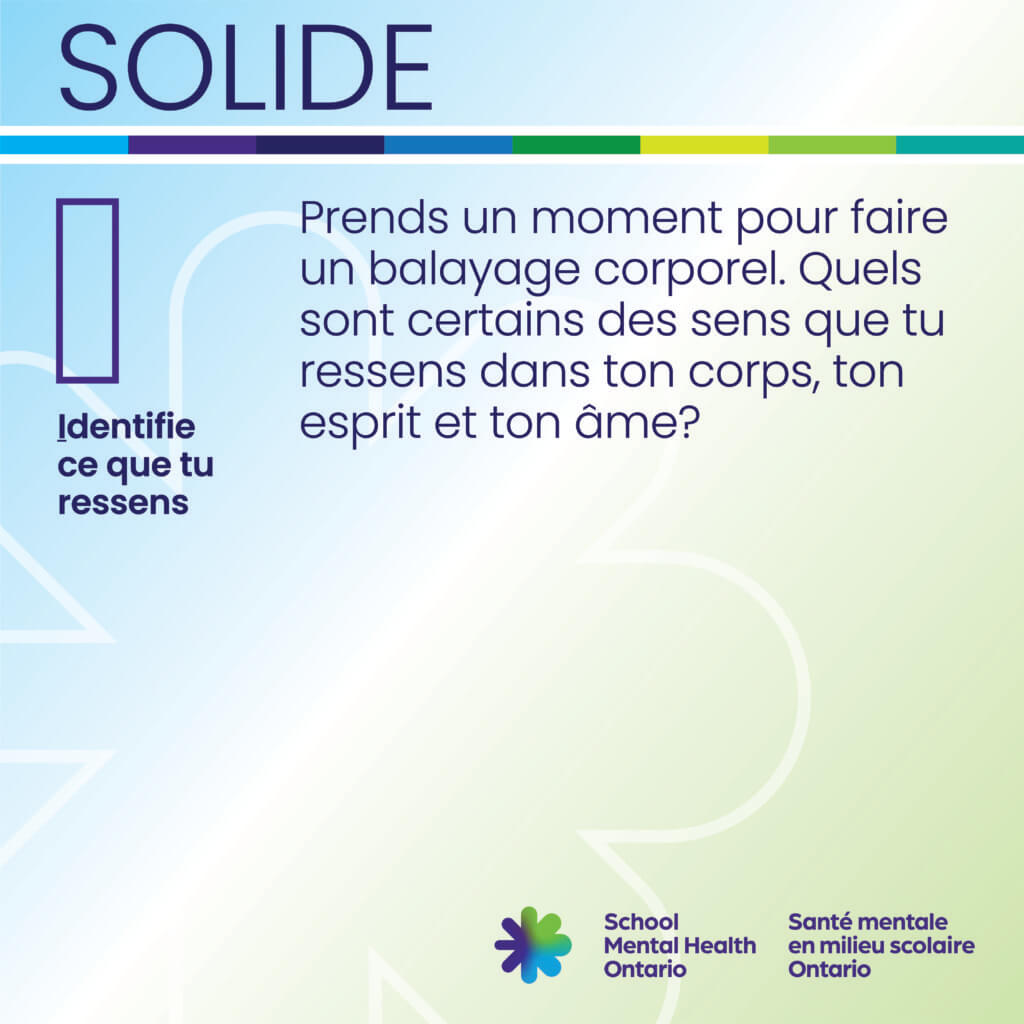 Texte I – Identifie ce que tu ressens. Une description complète est fournie ci-après.