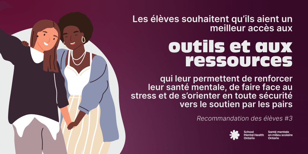 Recommandation n°3 de l'élève, voir la description ci-dessous de l'image du rectangle.