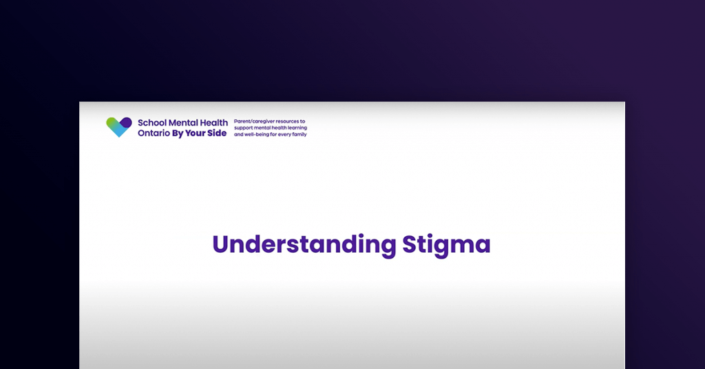 Understanding Stigma