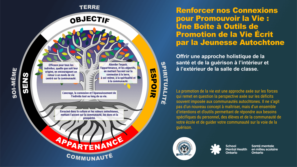 La Boîte à outils de Promotion de la vie et les ressources connexes - voir la description complète ci-dessous.