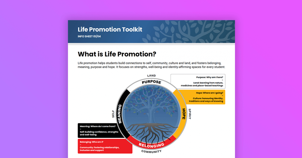 Life Promotion Toolkit and Supporting Resources