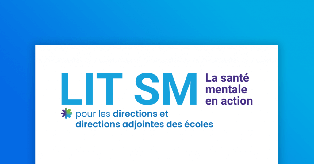 LIT SM pour les directions et directions adjointes des écoles