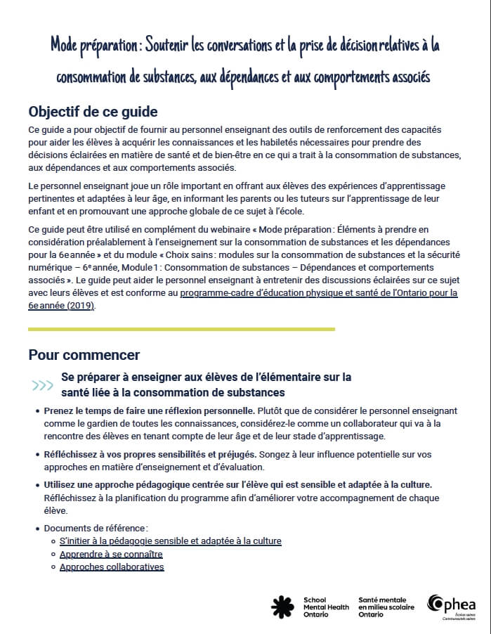 Guide à l’intention